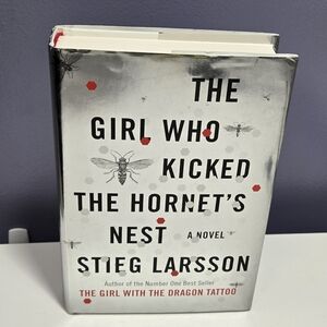 The Girl Who Kicked the Hornet's Nest by Stieg Larsson Hardcover Book